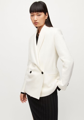 Lalia Wool-Cashmere Blend Blazer