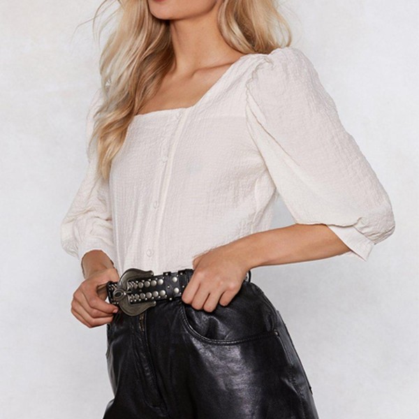 Puff Call Blouse from Nasty Gal