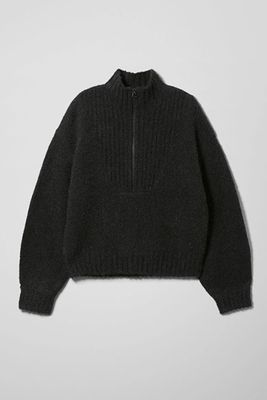 Selina Zip Sweater from Weekday