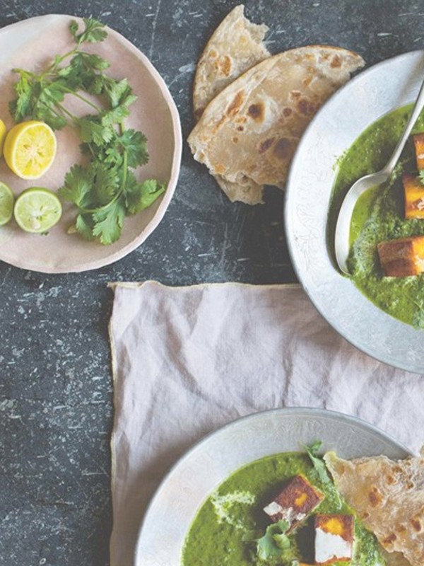 Saag Paneer Cheese In Smooth Spiced Greens