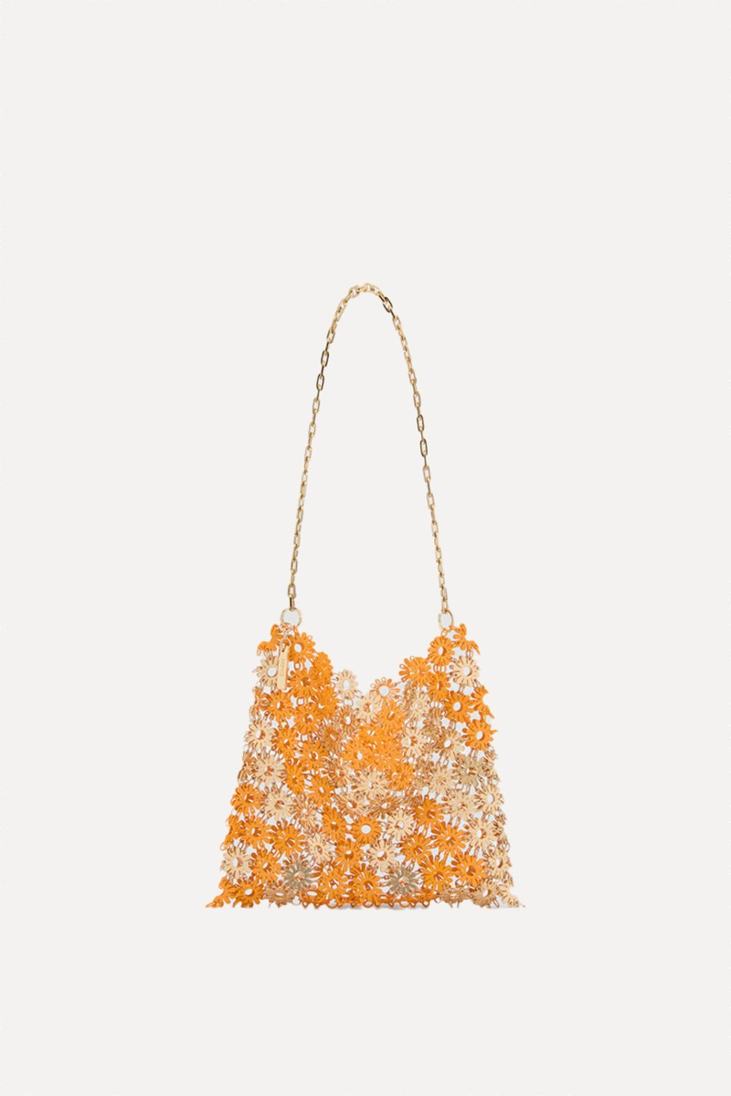 Shoulder Bag With Metallic Flower from Mango
