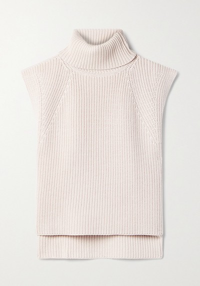 Megan Cutout Ribbed Turtleneck Sweater from Isabel Marant Etoile