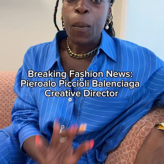 Breaking Fashion News: Pieroalo Piccioli Balenciaga Creative Director