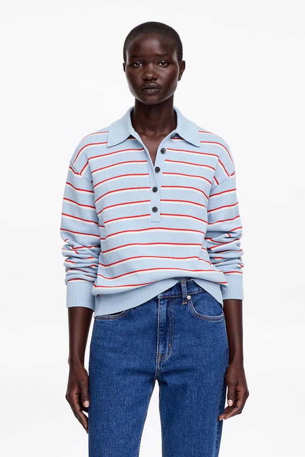 Knitted Polo Shirt