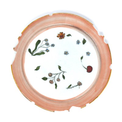 Petite Trianon Plate from Boticelli Ceramics