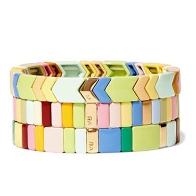 Rainbow Lite Set Of Three Bracelets from Roxanne Assoulin
