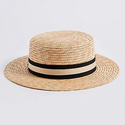Boater Sun Hat from M&S Collection