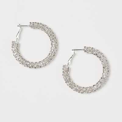 Sparkly Stone Earrings from H&M