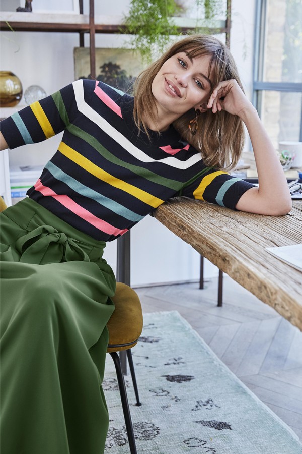 Rachel Knitted Tee
