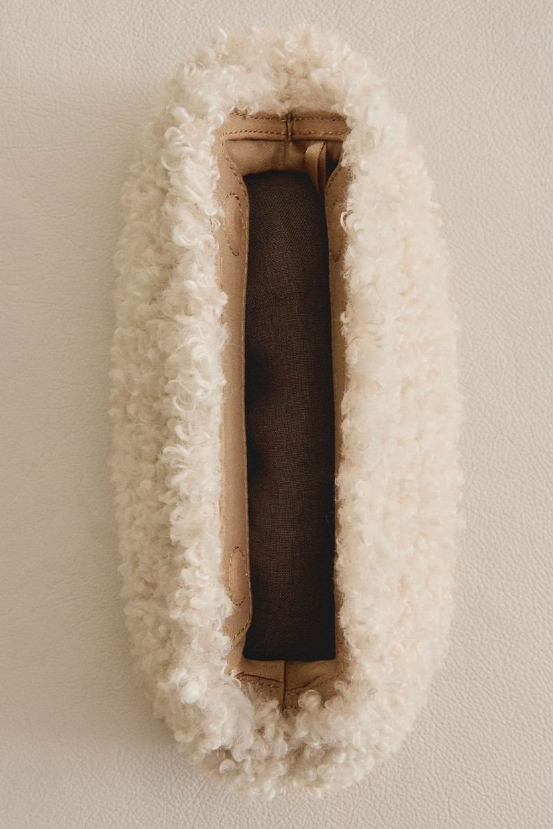 Furry Toiletry Bag from Zara Home