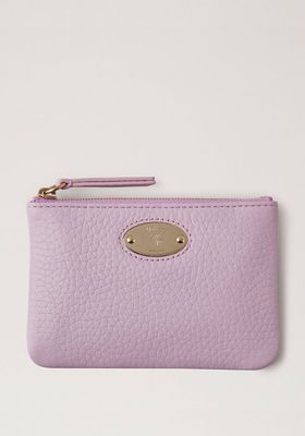 Mulberry Plaque Small Zip Coin Pouch 