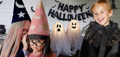 52 Fun Children’s Halloween Costumes & Decorative Pieces