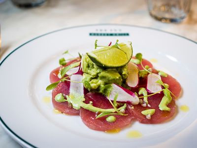 Tuna Carpaccio