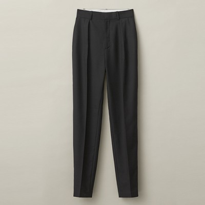 Tailored Wool-Blend Trousers