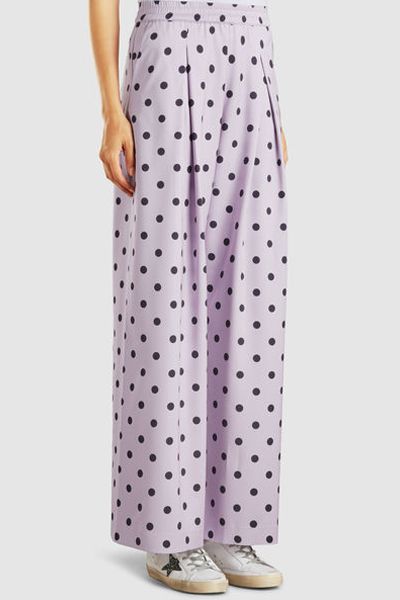 Polka Dot Palazzo Pants from Layeur