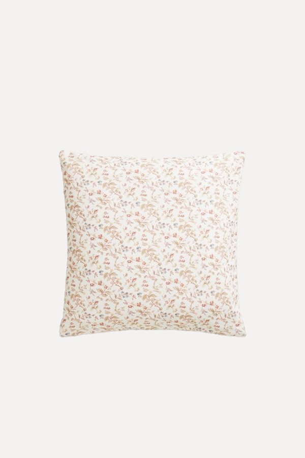 Botanical Print Pillowcase from Zara