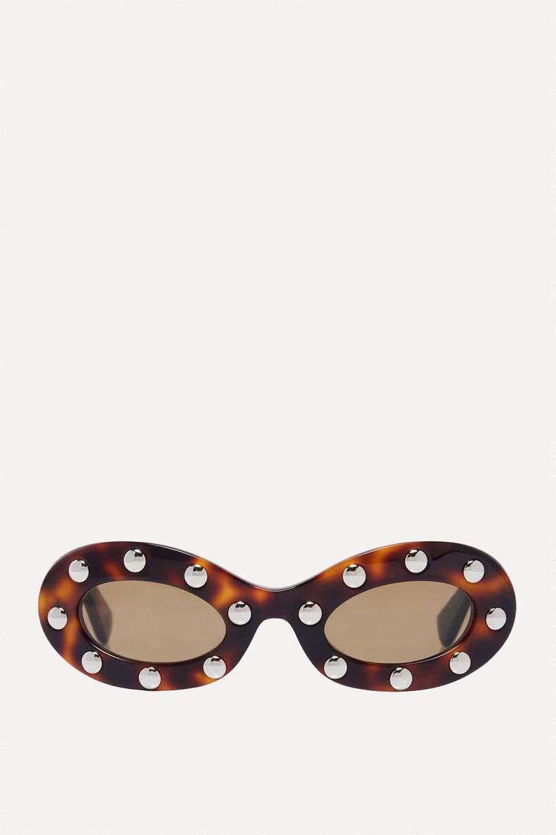 Oval Acetate Glasses from Valentino