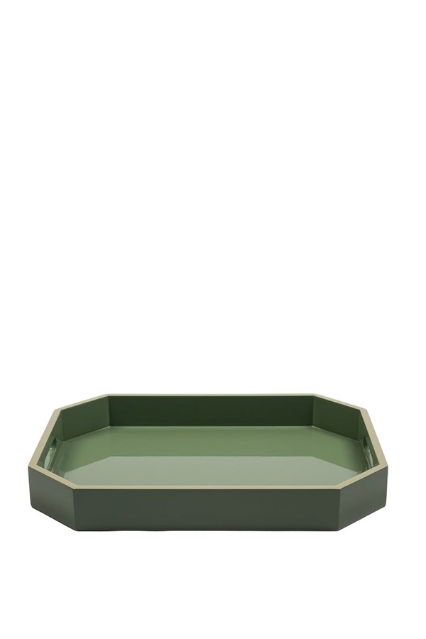 Two Tone Lacquer Serving Tray from Rosie Dalia