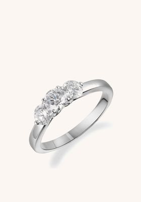Beyond Brilliance 18ct White Gold Diamond Three Stone Ring