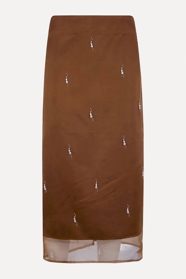 Beaded Skirt from Róhe