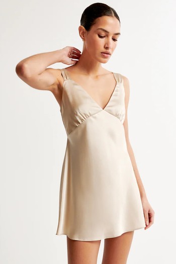 Satin Tie-Back Nightie from Abercrombie & Fitch