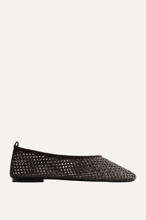 Braided Ballet Flats from H&M