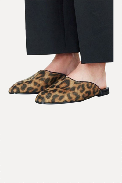 Faux Calf Hair Mules from Stella McCartney