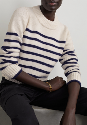 Mini Marin Striped Wool & Cashmere-Blend Sweater, £230 | La Ligne