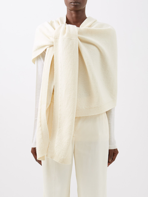 Wrap Scarf Wool Sweater from Lemaire