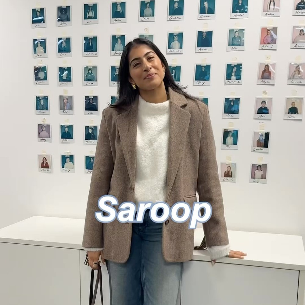 We are loving Saroop’s western-inspired office look – save for workwear inspo…