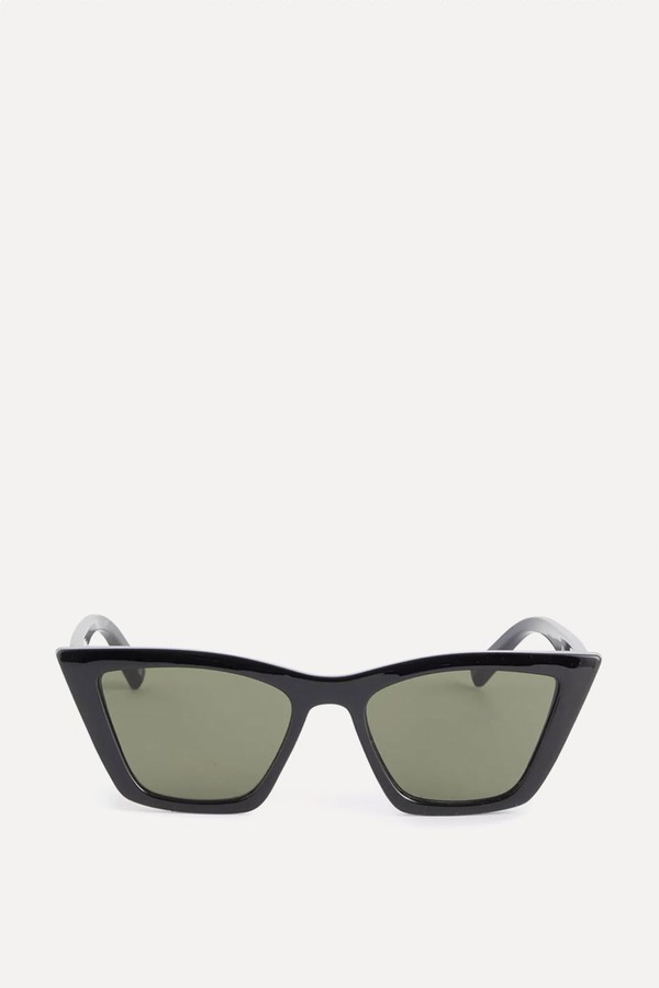 Velodrome Cat-Eye Acetate Sunglasses from Le Specs