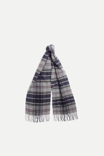 Wool Cashmere Tartan Scarf  from Babour