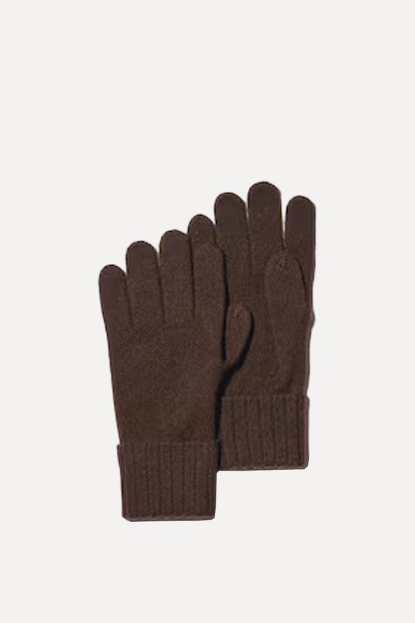 100% Cashmere Knit Gloves from Uniqlo