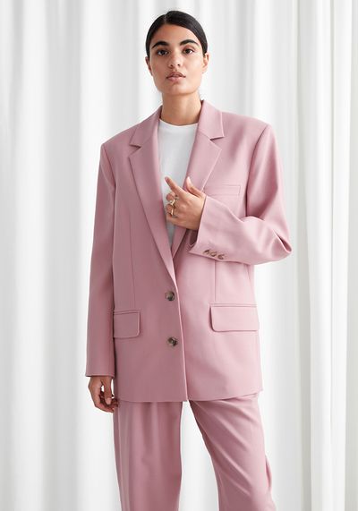 Boxy Single Breasted Blazer from & Other Stories