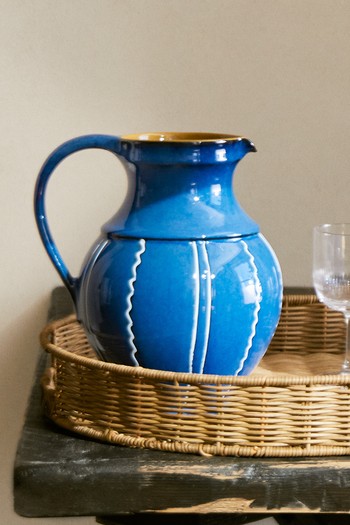 Striped Ceramic Jug from Zara Home