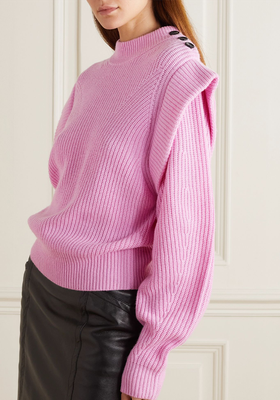 Peggy Ribbed Wool & Cashmere Blend Sweater from Isabel Marant