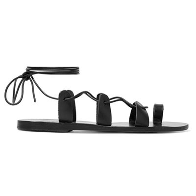 Alcyone Lace-Up Leather Sandals from Ancient Greek Sandals