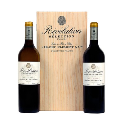 Chardonnay & Cabernet Merlot Gift Set from Revelation