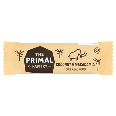 Coconut & Macadamia Real Food Fruit & Nut Bar  from The Primal Pantry
