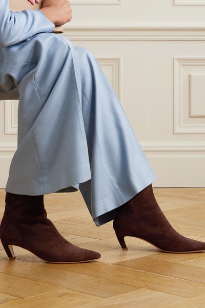 Clayton Suede Ankle Boots from Gabriela Hearst