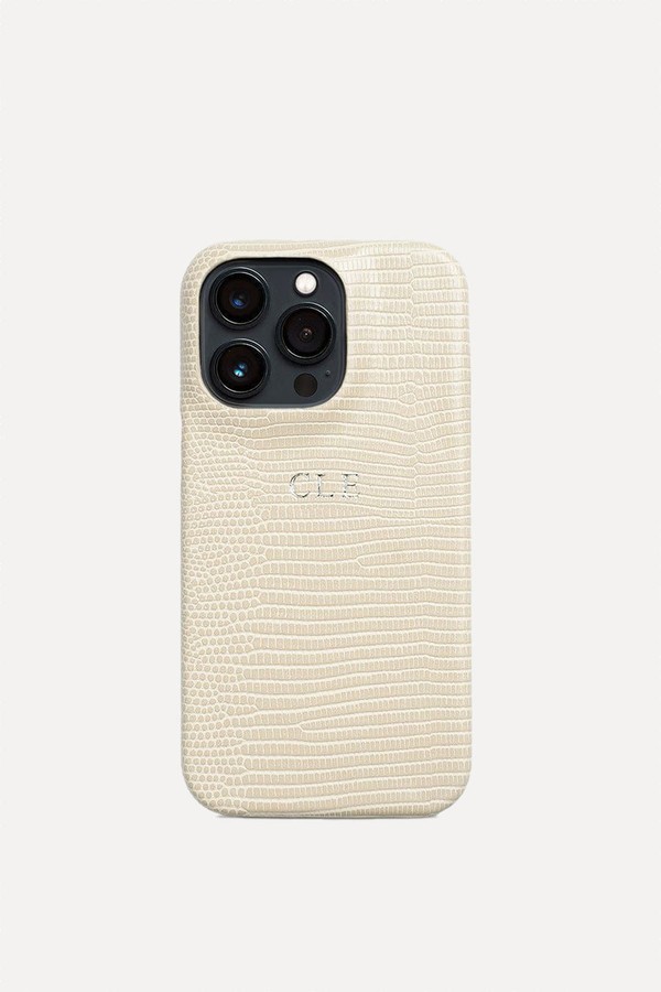 Lizard Texture Personalized Snap Case from Insérif
