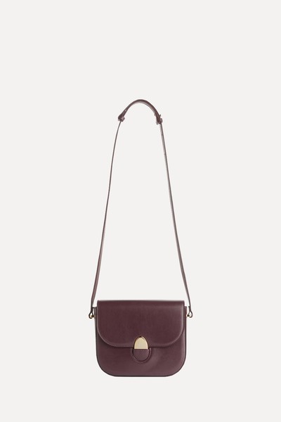 Leather Shoulder Bag from ARKET