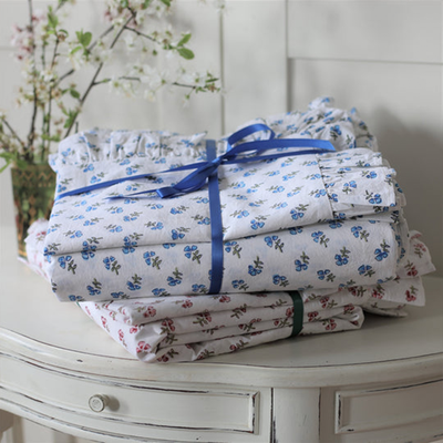 Blue Ditsy Duvet Cover