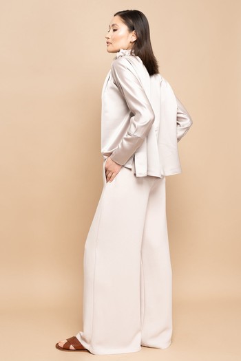 Evy Wide Leg Trouser from Roisin Linnane