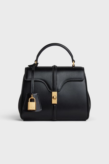 Mini 16 Handbag In Satinated Calfskin from Celine