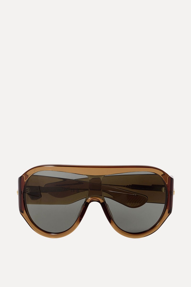 Aviator-Style Acetate Sunglasses from BOTTEGA VENETA 