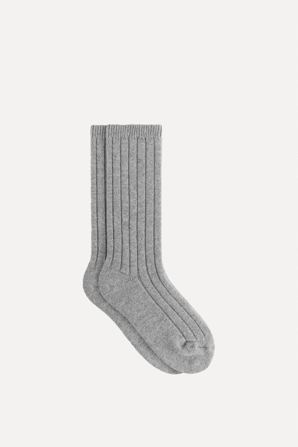 Cashmere-Wool Blend Socks from Arket