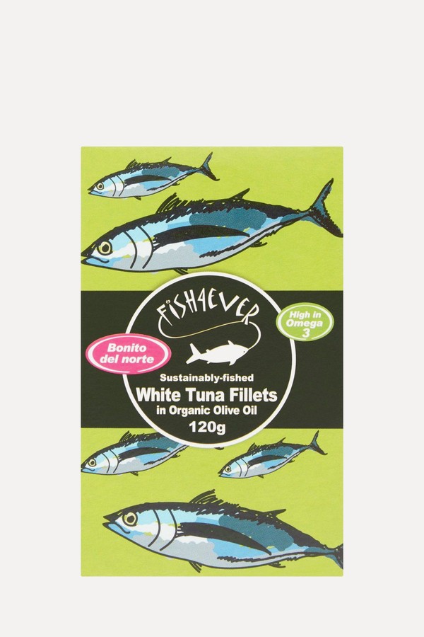 White Tuna In Organic Olive Oil from Fish 4 Ever