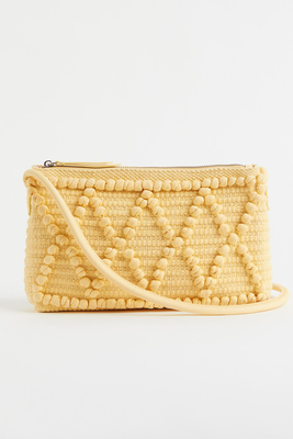 Textured Weave Shoulder Bag from H&M