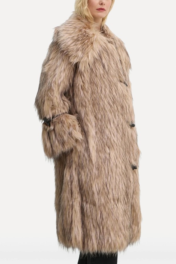 Graca Faux Fur Coat from By Malene Birger